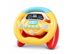 Volante Brinquedo Musical CHRUI com Luz e Som (amarelo)