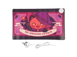 Mouse Pad Quente Para Desktop Grande Couro Pu Com 3 Marchas Ajustáveis Mouse Mat Quente Para Escritório