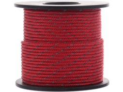 Corda Refletora Para Barraca, 31m, 2, 1mm, Vermelha