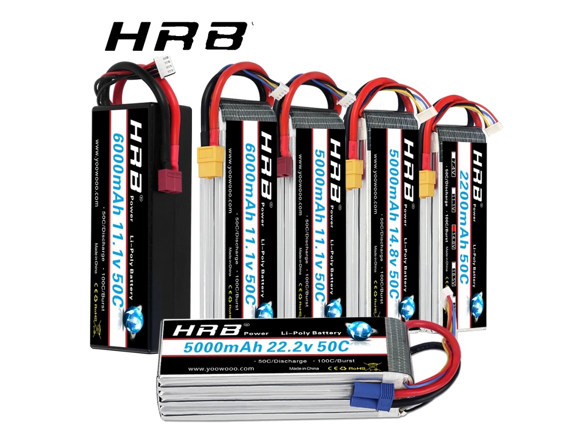 Bateria Lipo, Alta Capacidade, Múltiplas Opções De Voltagem,11.1v 6000mah Xt60 Oem