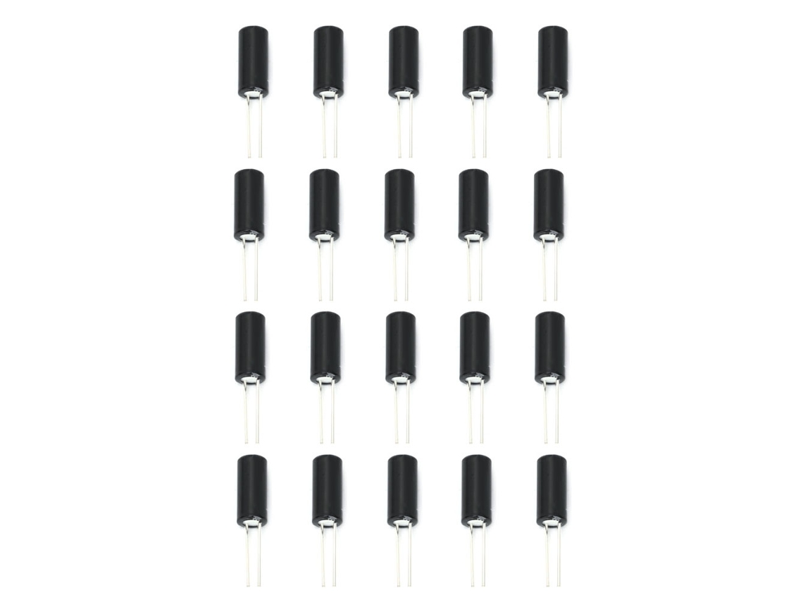 20 Peças Sensor Interruptor de Vibração Sw 520d Rotação de Tela Suprimentos Elétricos Metal S/MARCA