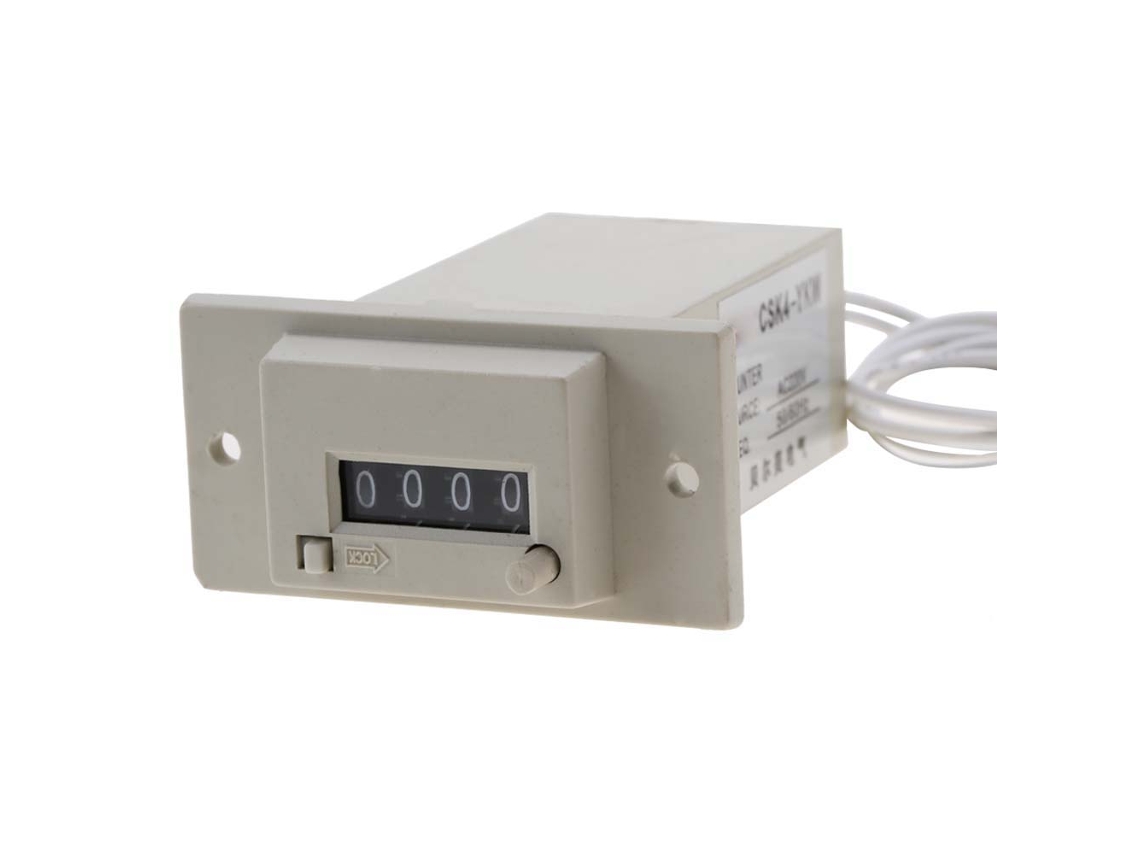 Contador Eletromagnético De 4 Dígitos Csk4-ykw Ac 220v