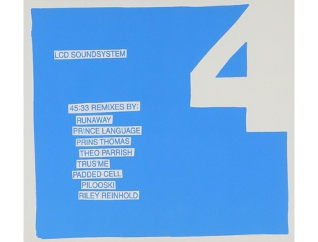 Lcd Soundsystem 45:33 Remixes Cd 2009 Digipak