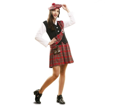 Fato de Mulher  Escocesa (Tam: M/L)