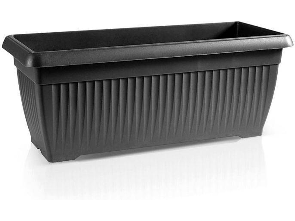 Floreira PROSPERPLAST Terra (Cinzento - 80 x 34.4 x 32 cm)