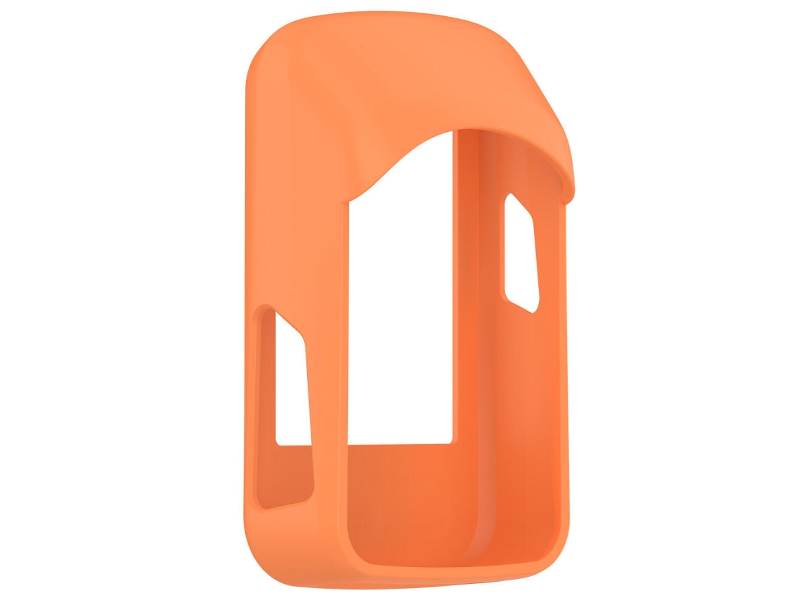 Capa protetora BRILVIBERA para Wahoo Elemnt Bolt V2, silicone leve, laranja