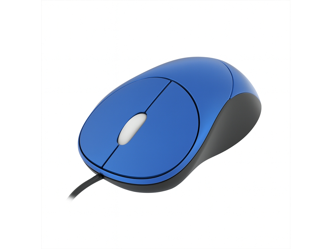 Rato Com Fio Pritech Cc 0290 Azul