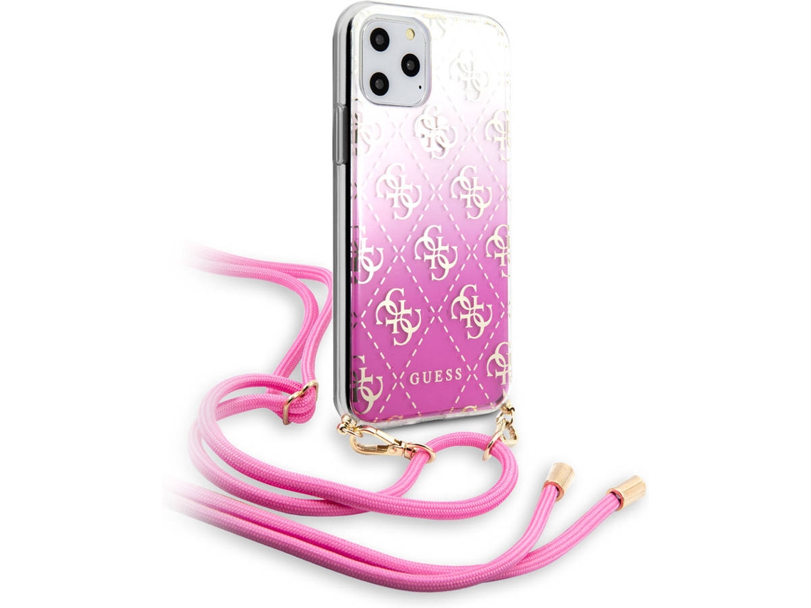 Capa com Fio iPhone 11 Pro GUESS GUCC003 Rosa