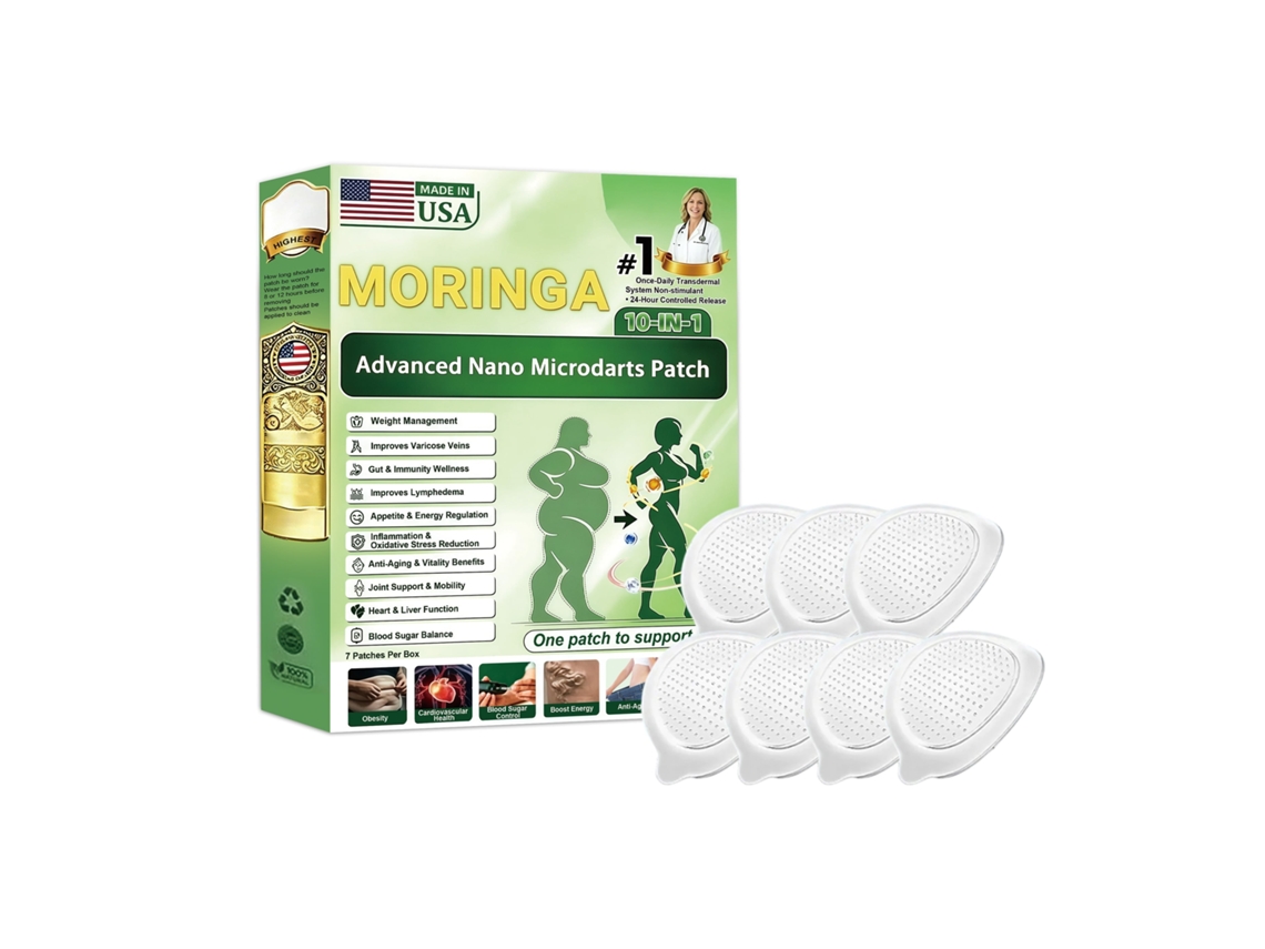 Patch com Moringa para Uso Diário no Cuidado Corporal LAXISCREED