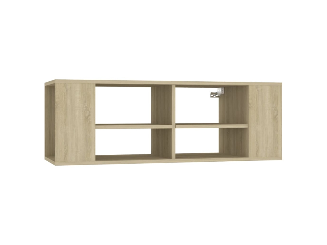 Móvel de parede para TV derivado de Madeira Carvalho Sonoma MAISON EXCLUSIVE (37x37x72 cm)