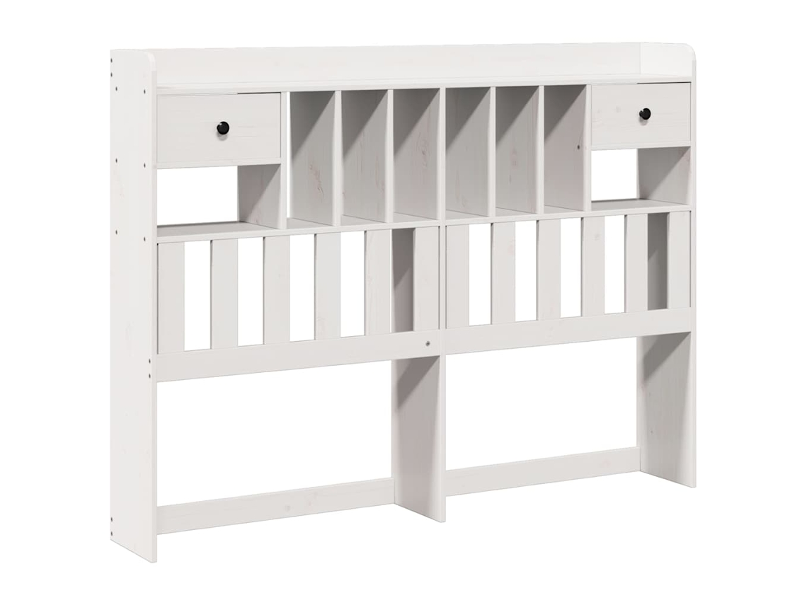 Headboard, Headboards Vidaxl Branco Madeira De Pinho (140 Cm)