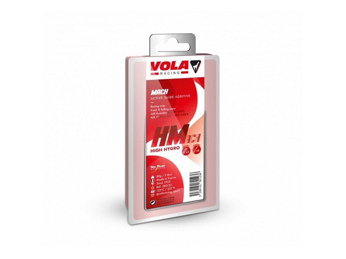 Cera de corrida de esqui Vola HMach 80 g