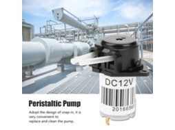 Bomba Peristáltica Laxiscreed 12v Dc Auto-priming E Silenciosa Para Diversos Líquidos