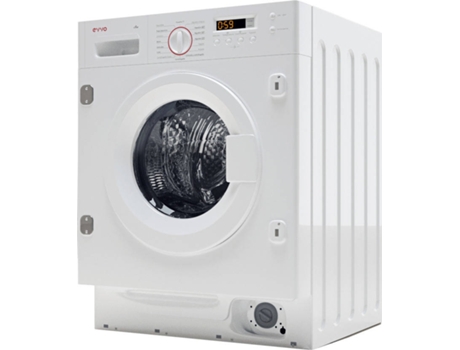 Máquina de Lavar Roupa Encastre EVVO i8w (8 kg - 1400 rpm - Branco)