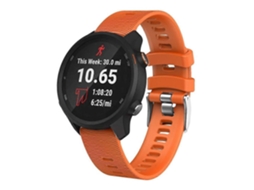 Pulseira De Silicone Para Smartwatch Garmin Forerunner 245 Nostalgia88