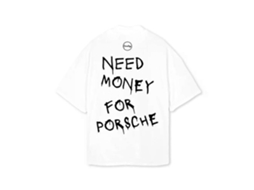 Need Money For Porsche T-shirt White Unisex Best Sellers Size:s