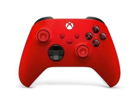 Manete De Jogo Xbox Sem Fio Vermelho Microsoft Gaming