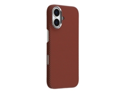 Capa X-level Para Iphone 17 Magsafe Em Nanofibra De Carbono - Vermelha