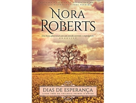 Livro Dias de Esperança de Nora Roberts (Português - 1ª Edição - 2018)