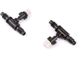 Bocal de Irrigação por Névoa conector em T 8/11 6 mm atomizador furo único | S/MARCA