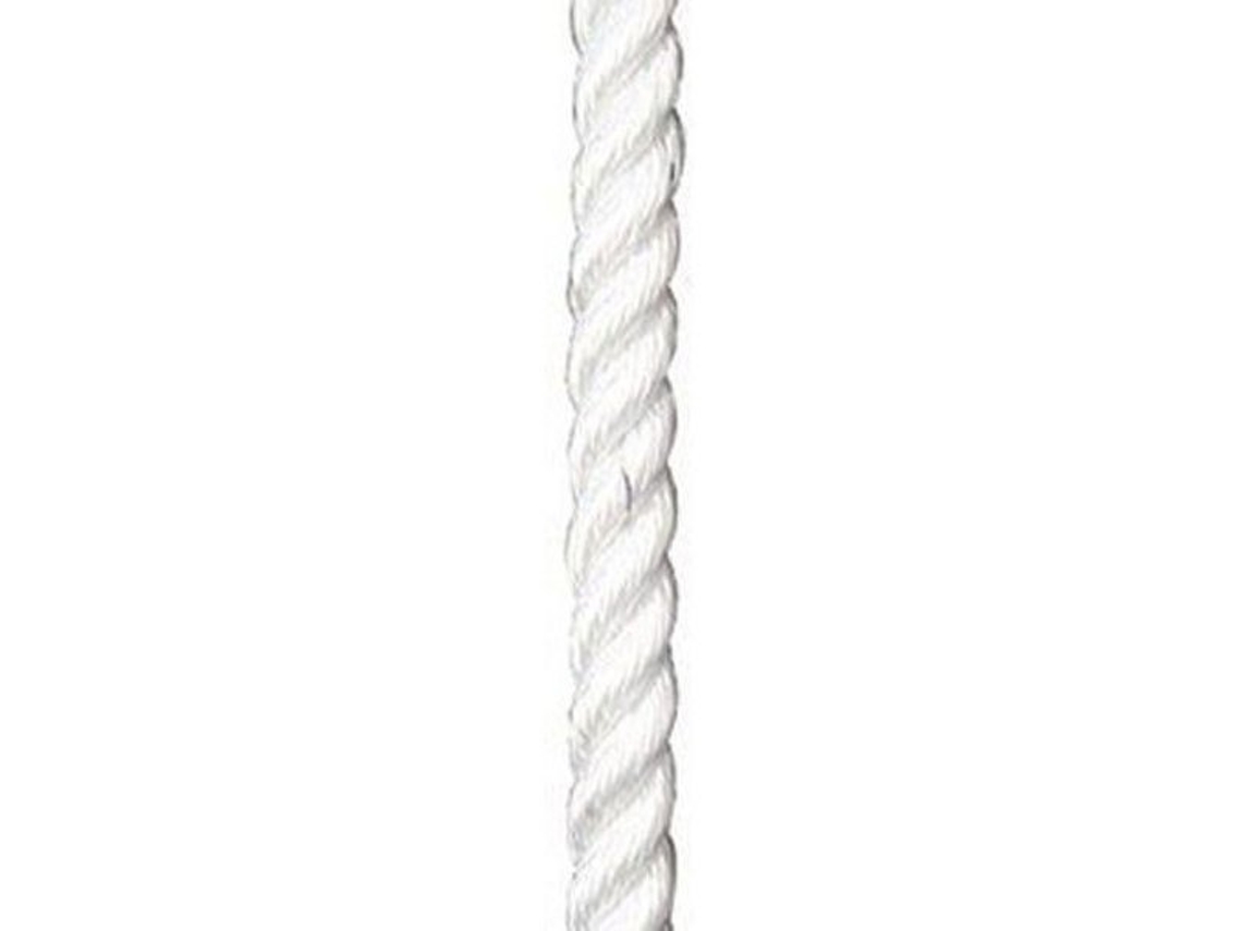 Corda Superior de Poliéster 110 M Branco 22 Mmpoly Ropes