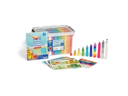 Brinquedos De Matemática Da Learning Resources Cubos Mathlink Numberblocks Xl Conjunto Para Sala De Aula