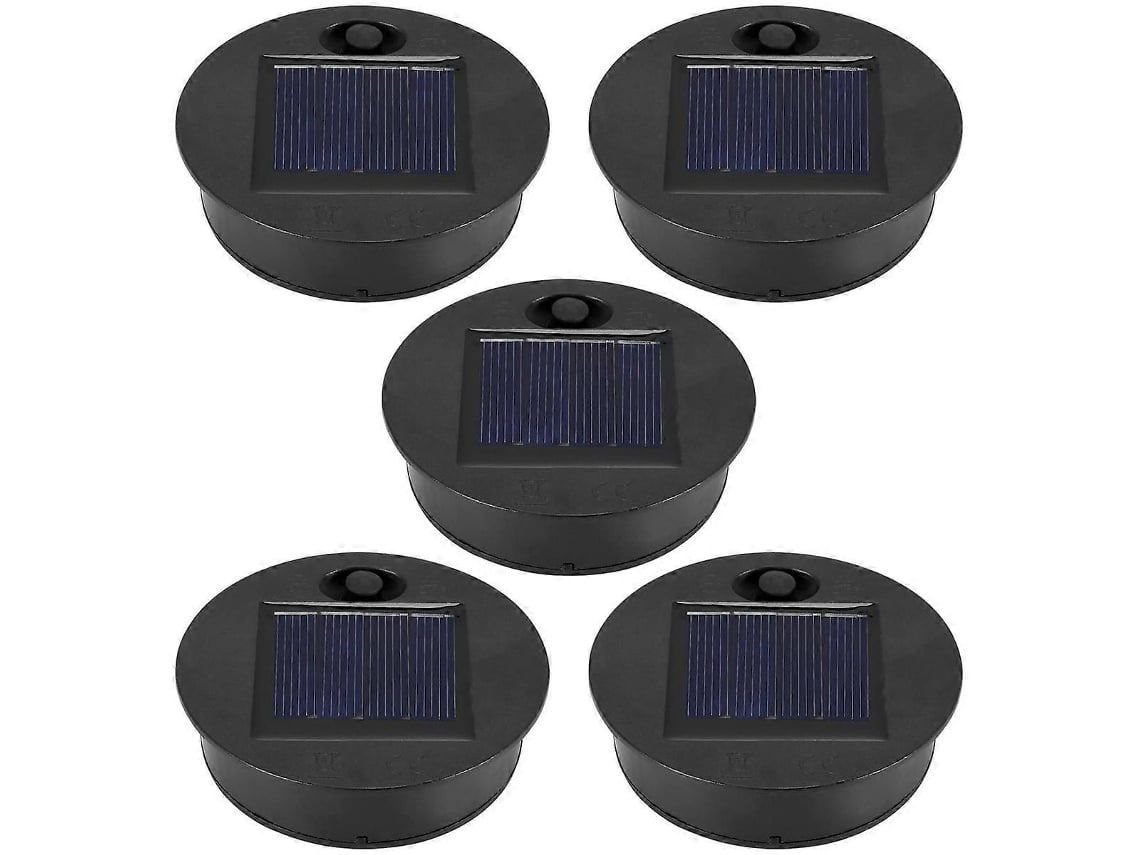5 Peças De Peças De Reposição Para Luz Solar (tamanho Superior 2,76 Polegadas, Tamanho Inferior 2,36 Polegadas), 7 Lumens Branco Quente