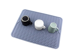 Tapete De Secagem Pratos Silicone, Grande Para Pia Cozinha, Rápida