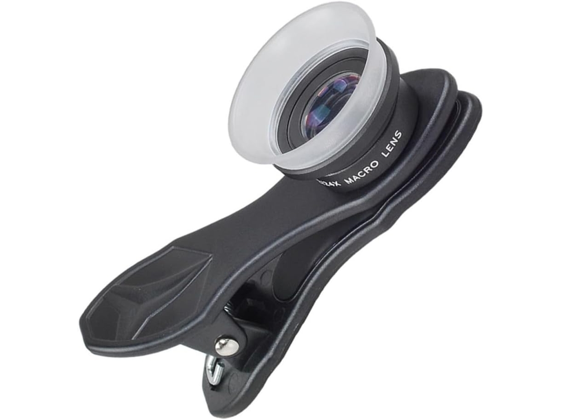 Kit De Lentes Macro 12x E 24x, Fácil De Remover E Compatível Com Clipes Para Smartphones.