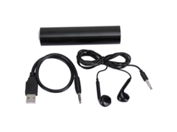 Gravador de Voz Inteligente Q500 com Forte Adsorção Magnética, Redução de Ruído HD e Reprodução de MP3 - LAXISCREED