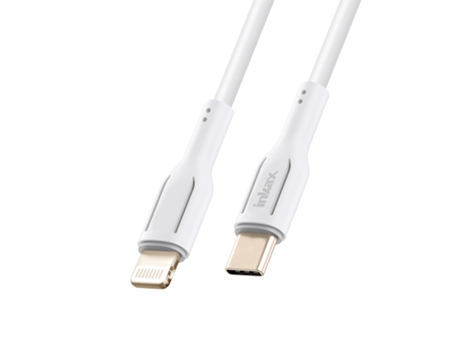 Cabo Para Iphone Usb C Para Lightning 27w Carregamento Rápido Branco Inkax