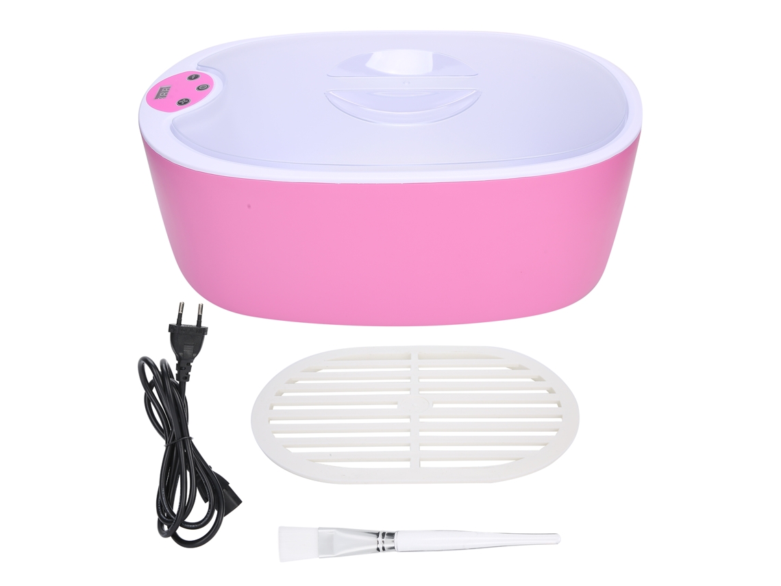 Máquina De Cera 230w Para Mãos E Pés Reparação De Pele Seca Cera Antirrugas Quente Vermelho Vermelho
