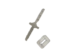 Conjunto de 4 peças de braços oscilantes de servo para aeronave RC Mo fly P 51d Mustang/mf a84 MDUG
