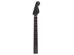Braço de Guitarra Elétrica com 22 Trastes, Escala em Maple Preto e Jacarandá, Acessórios para Instrumentos AQUAFORGE