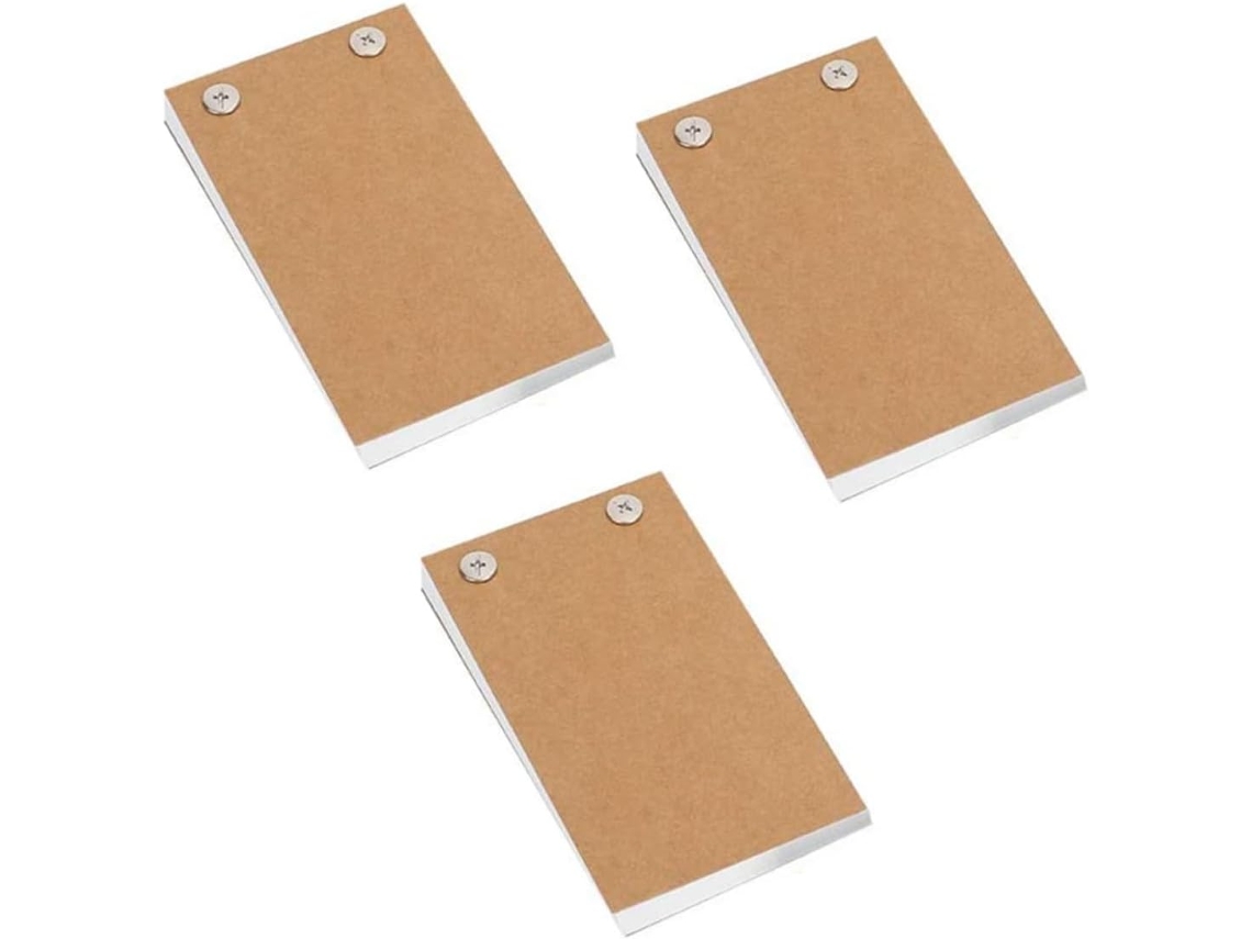 Bloco De Notas Multifuncionais Para Móveis 3 Peças Em Papel