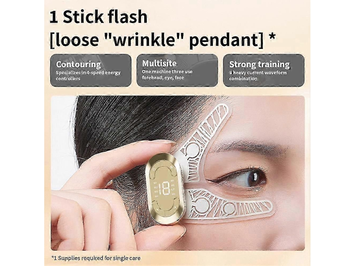 Massageador Facial e para os Olhos Ems com Estimulador Muscular Lifting Antirrugas 2025 GOKOCO