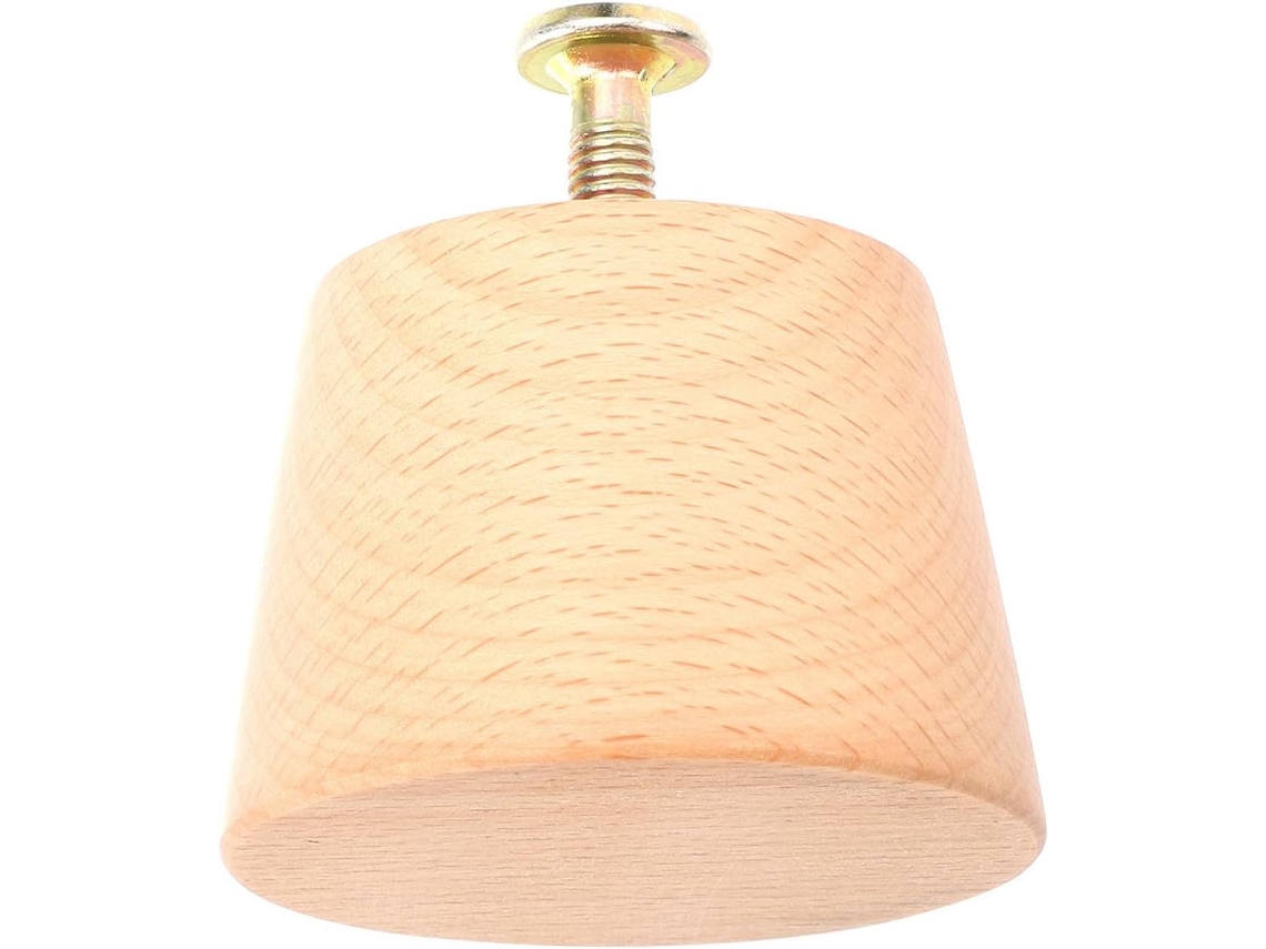 Puxador De Madeira Em Formato Cônico 5cm, Estilo Zelkova, Para Armários, Com Estrutura Robusta E Estável Superfície Lisa