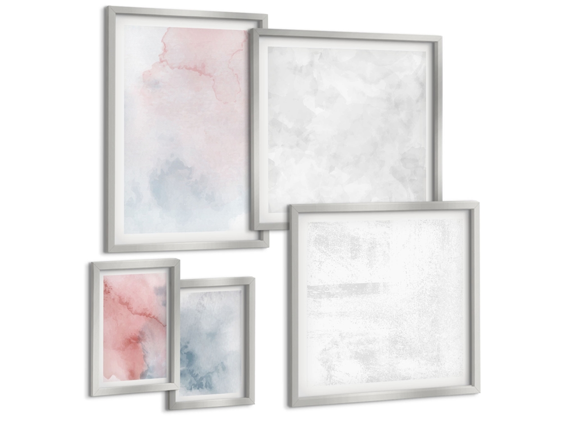 Conjunto De Pinturas Aquarelas Pastel Texturas Espelharte (5 Peças)