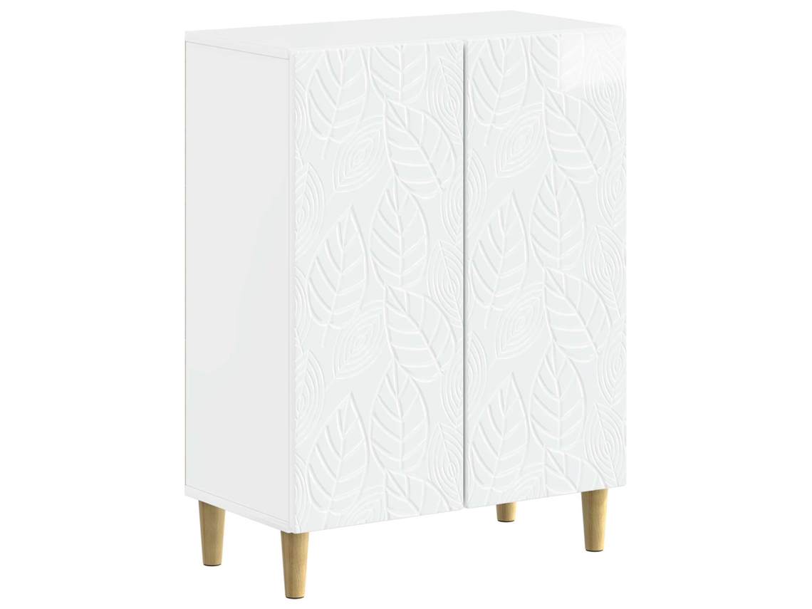 Vidaxl Armário De Armazenamento Para Banheiro Delft Branco Brilhante