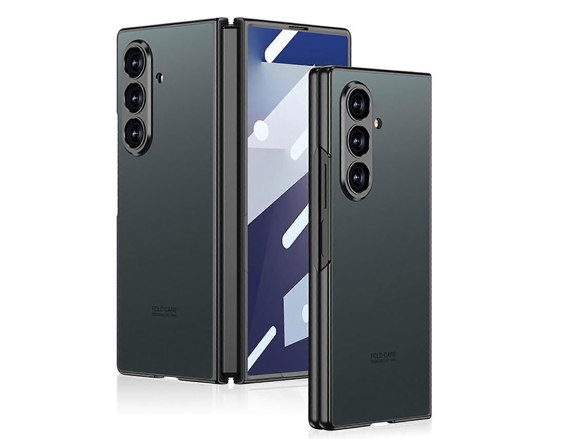 Capa Para Celular Gkk Integrated Ag Craft Com Toque De Pele E Cobertura Total Para Samsung Galaxy Z Fold7 5g