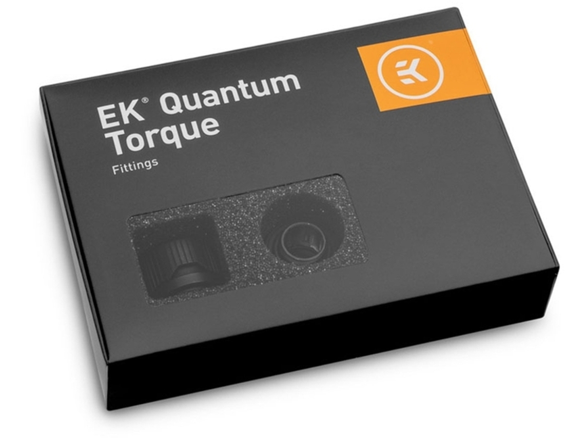 Conector EKWB Quantum Torque Hdc 12Mm Preto Pack 6