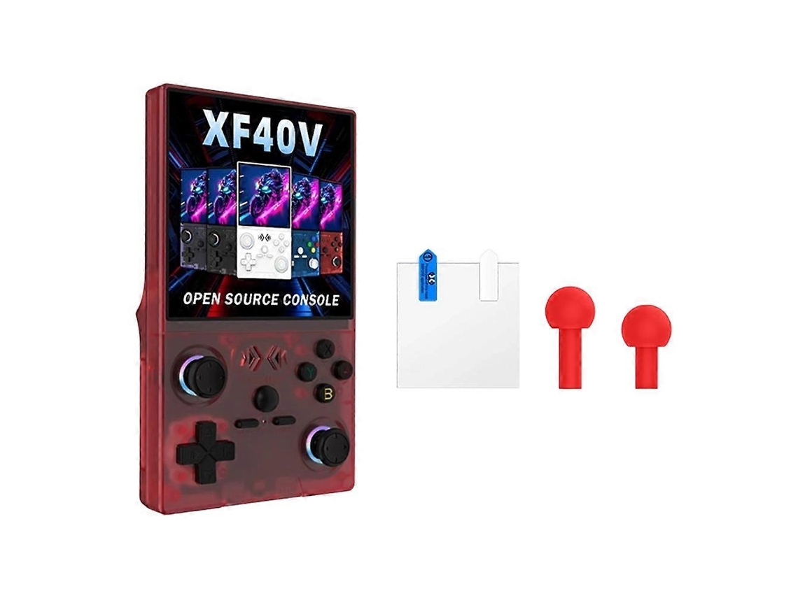 Console De Jogos Portátil Retro, Tela Ips De 4 Polegadas, Wifi, Sistema Linux, 128g, Mini Arcade Brancored