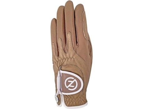 Luva De Golfe Feminina Mão Esquerda Cabretta Leather Castanho ZERO FRICTION