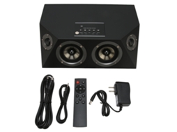 Coluna Bluetooth Hifi Sem Fio Preta LAXISCREED