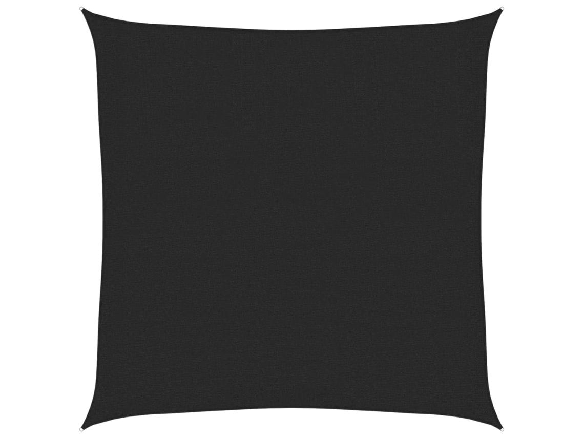Para sol Estilo Vela 160 G/m² 3x3 M Pead Preto MAISON EXCLUSIVE