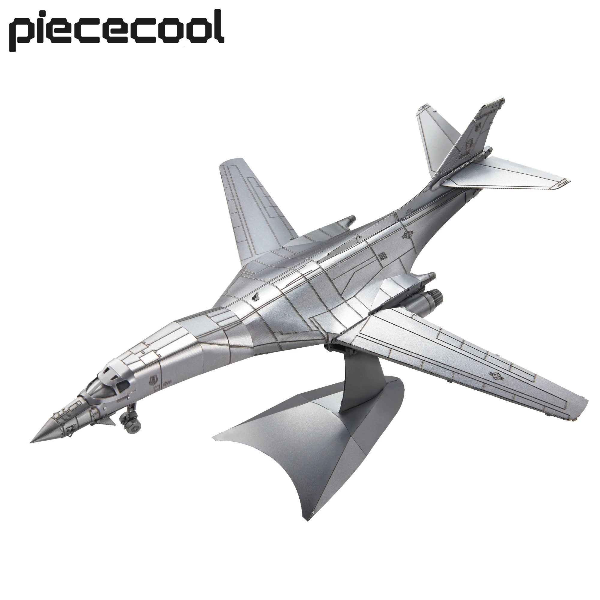 Kit De Montagem De Modelo De Bombardeiro Em Metal 3d - Conjunto De Modelo De Aeronave Diy