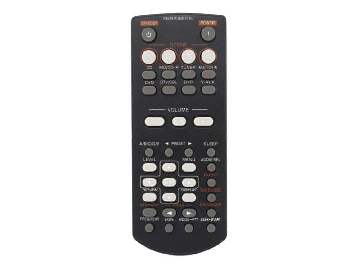 Comando À Distância Para Yamaha Rav28 Rav34 Rav250 Rx-v361 Rx-v365 Htr6030 Htib-680 Rx-v659 Home Theater Amplifier Dvd Player