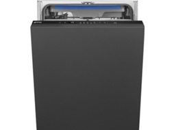 Máquina de Lavar Loiça Encastre SMEG Stl362Dq (14 Conjuntos - 59,6 cm - Painel Preto)