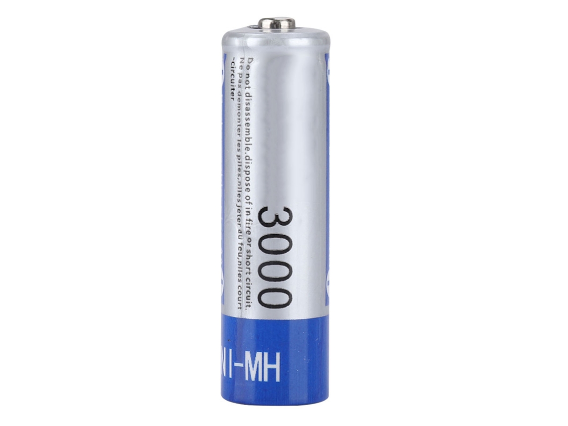 Bateria Recarregável Ni Mh Aa (3000mah 1.2v)