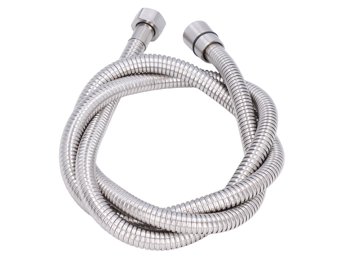 Mangueira de Chuveiro Aço Inox Resistente à Explosão 1,5m com G1/2 para Banheiro com S/MARCA